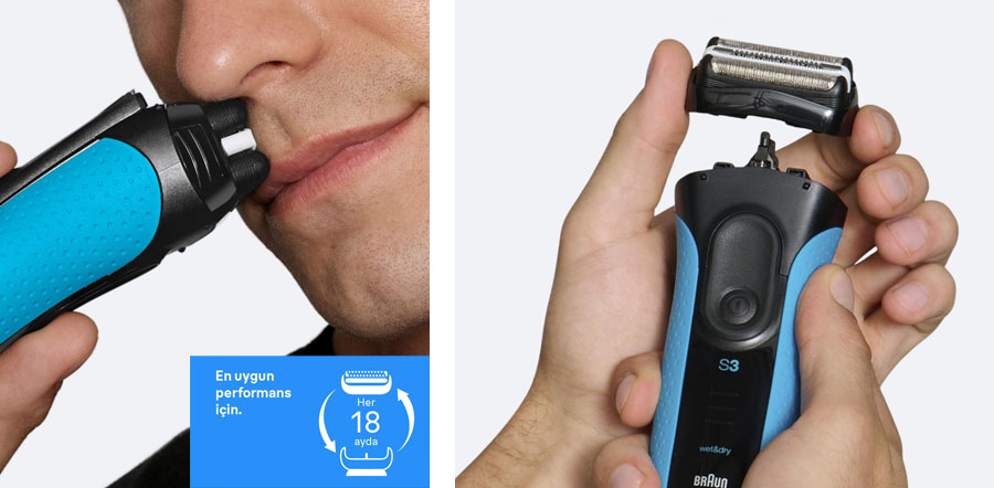 Braun Series 3+ Özellikler