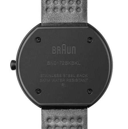 Braun BN0172BKBKL Deri Kayışlı Klasik Unisex Kol Saati Siyah - Thumbnail