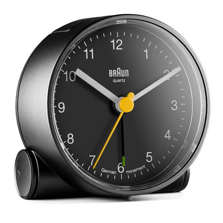 Braun BNC001BKBK Alarmlı Masa Saati Siyah
