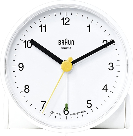 Braun - Braun BNC001WHWH Alarmlı Masa Saati Beyaz