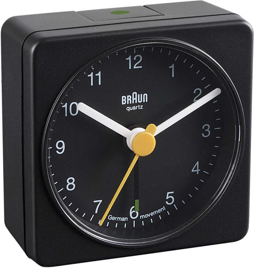Braun BNC002BKBK Alarmlı Masa Saati Siyah