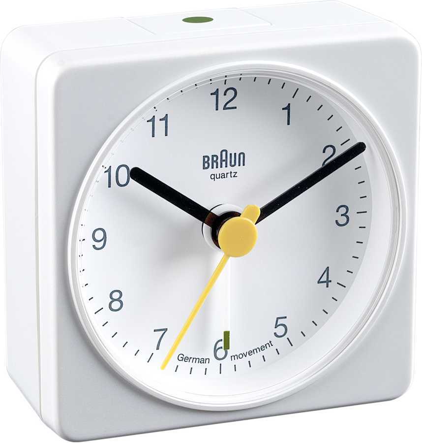 Braun BNC002WHWH Alarmlı Masa Saati Beyaz