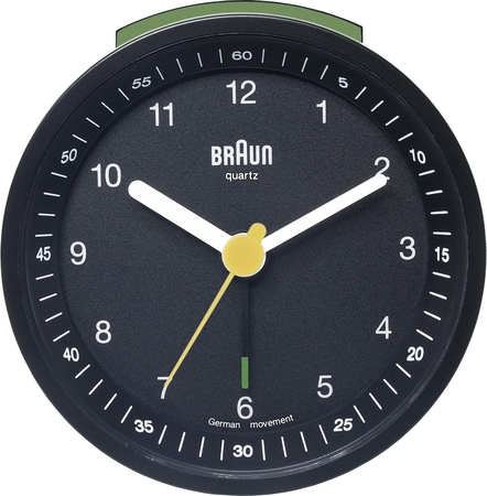 Braun BNC007BKBK Alarmlı Masa Saati Siyah - Thumbnail