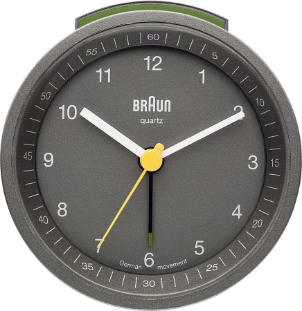 Braun - Braun BNC007GYGY Alarmlı Masa Saati Gri