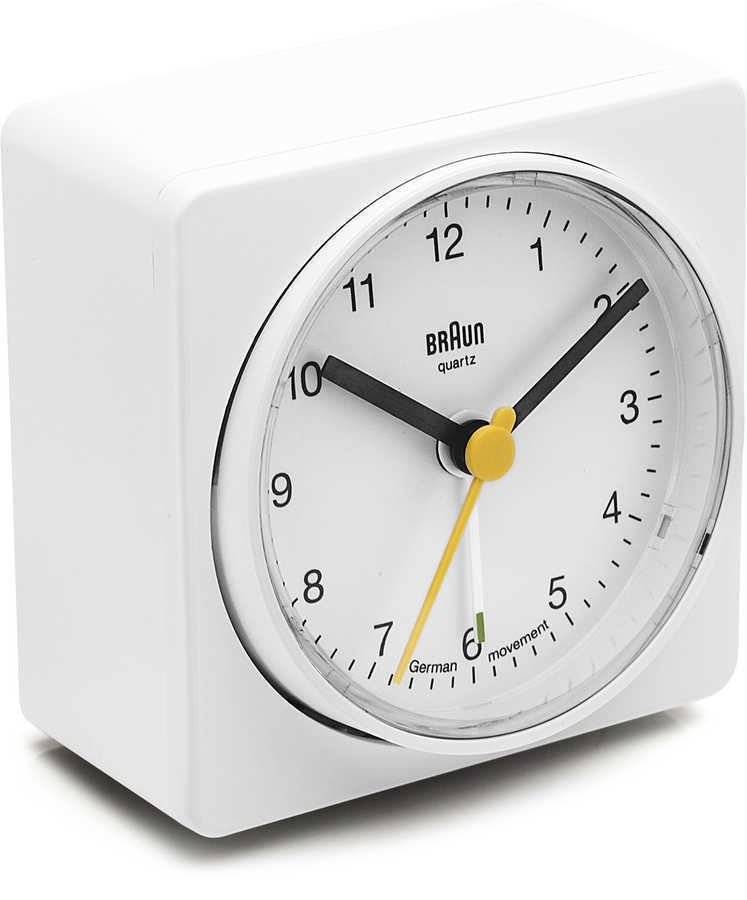Braun BNC011WHWH Alarmlı Masa Saati Beyaz