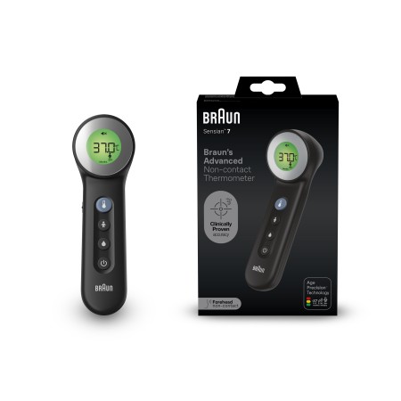 Braun BNT400 Temassız Alından Ateş Ölçer Siyah - Thumbnail