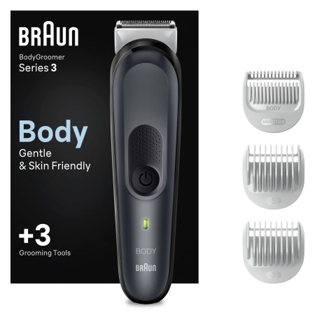 Braun BodyGroomer 3 BG 3350 SkinShield Teknolojisi, 3 Ek Parçalı Vücut Bakım Seti - Thumbnail