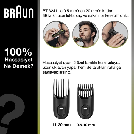 Braun BT 3241 Saç&Sakal Şekillendirici - Thumbnail