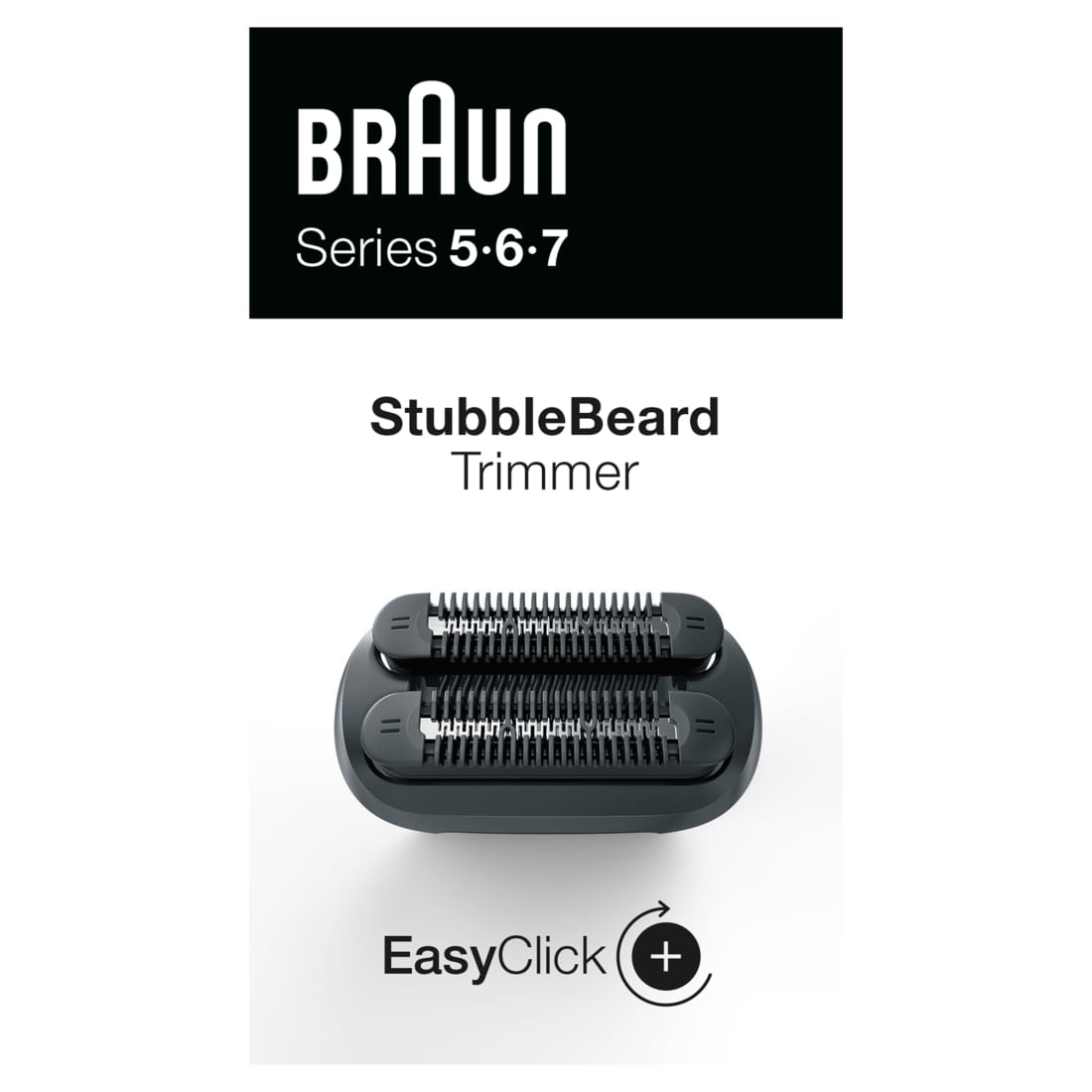 Braun EasyClick Kirli Sakal Şekillendirme Ataşmanı Series 5, 6 ve 7 Tıraş Makinesi İçin (Yeni Nesil)