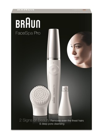 Braun FaceSpa Pro 910 Şarjlı Yüz Epilatörü 2'si 1 Arada Epilasyon ve Cilt Bakım Seti - Thumbnail