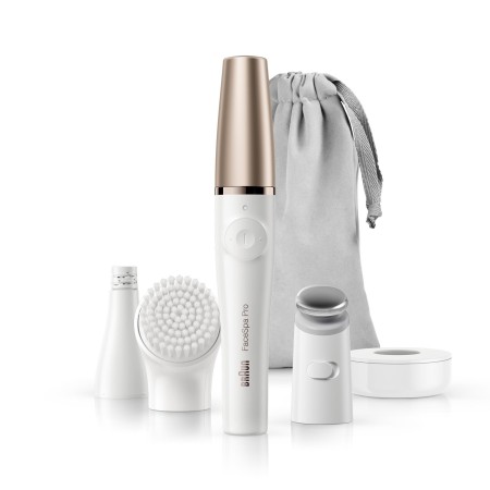 Braun - Braun FaceSpa Pro 911 Şarjlı Yüz Epilatörü 3’ü 1 Arada Epilasyon ve Cilt Bakım Seti