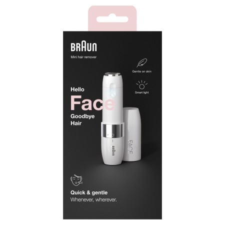 Braun FS1000 Mini Tüy Alma Makinesi + Pil ve Temizleme Fırçası, Seyahat Boy, Kablosuz Kullanım - Thumbnail