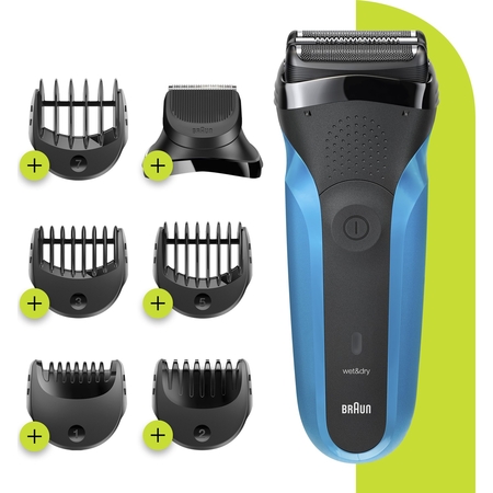 Braun - Braun Series 3 310 BT BLUE 3’ü 1 Arada Sakal Şekilendirici ve Tıraş Makinesi