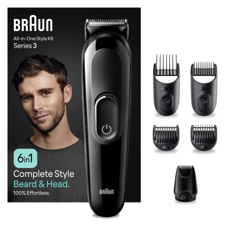 Braun - Braun Series 3 MGK3410 Hepsi Bir Arada Şekillendirme Seti, 6’sı 1 Arada Erkek Bakım Kiti