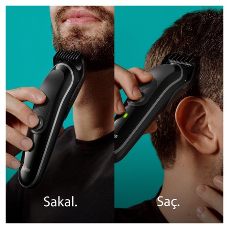 Braun Series 3 MGK3440 Hepsi Bir Arada Şekillendirme Seti, 8’i 1 Arada Erkek Bakım Kiti - Thumbnail
