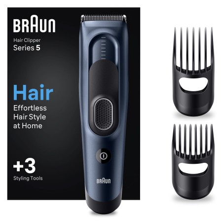Braun Series 5 HC5350, Erkekler İçin 17 Uzunluk Ayarına Sahip Saç Kesme Makinesi - Thumbnail