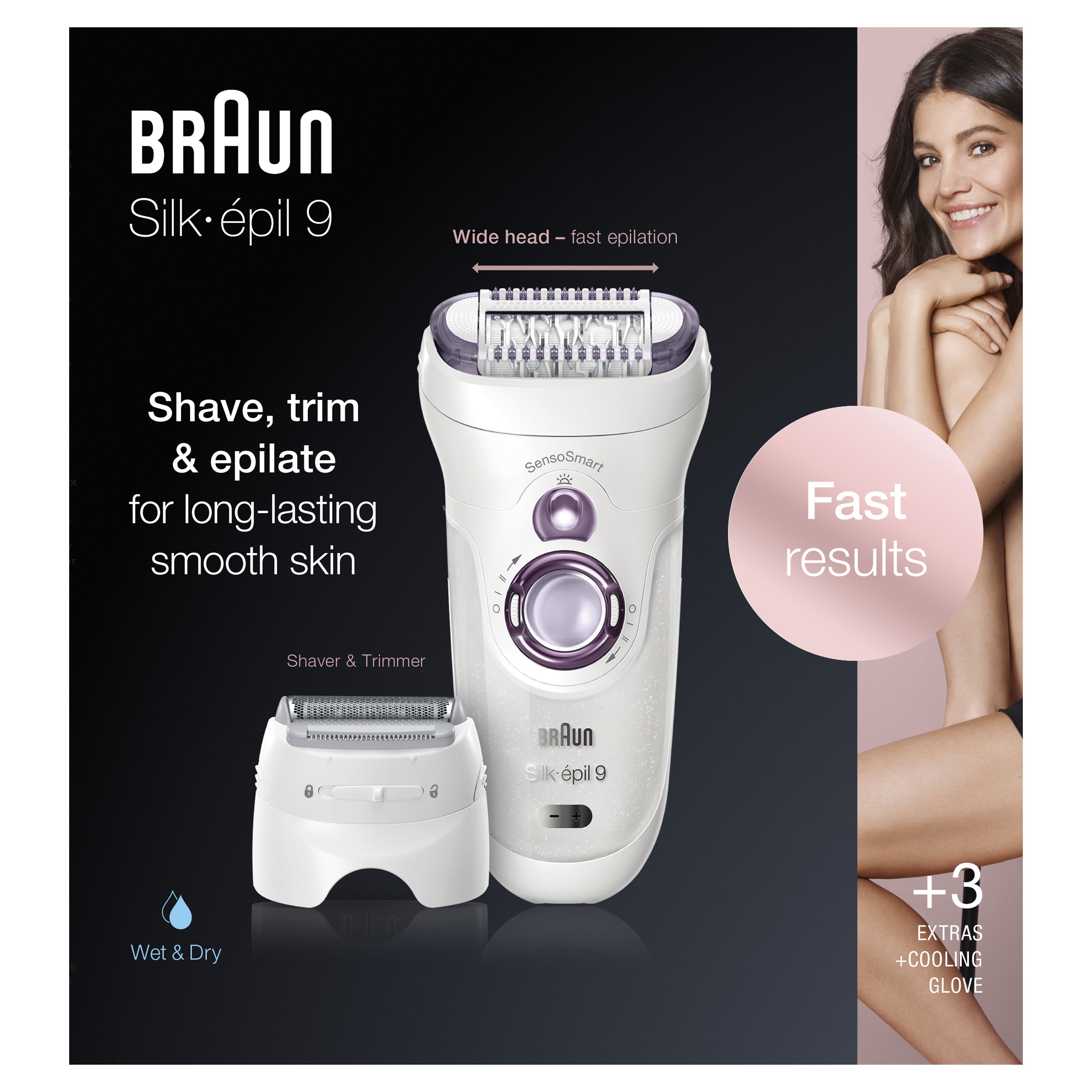 Braun Silk-épil 9 9710 SensoSmart Epilatör / Epilasyon - Thumbnail