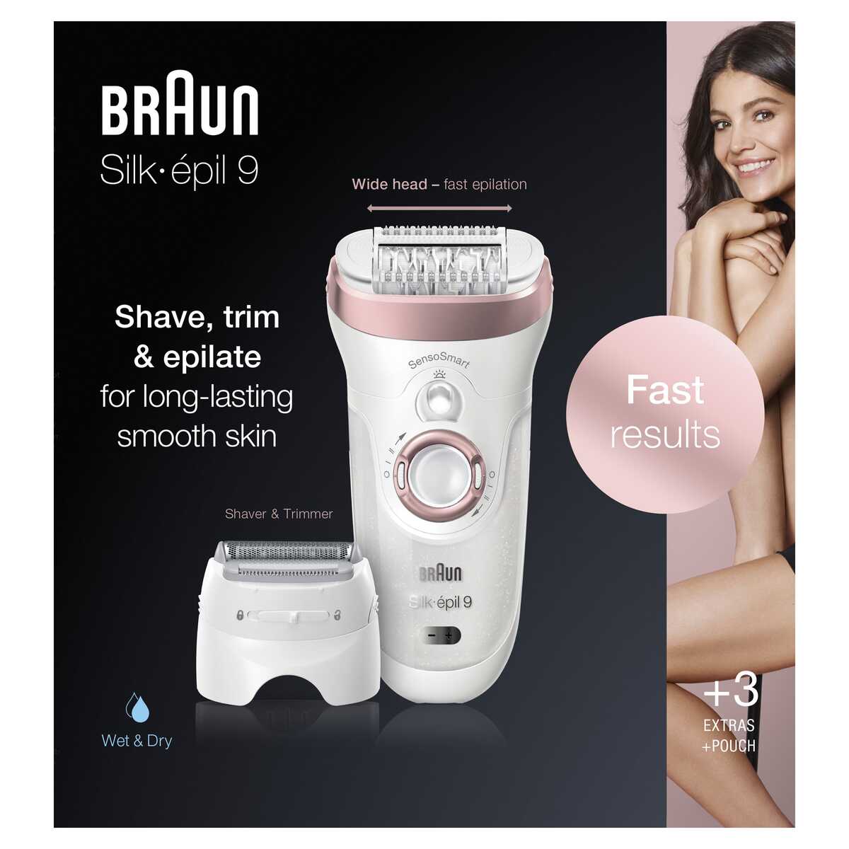 Braun Silk-épil 9 9720 SensoSmart Epilatör / Epilasyon