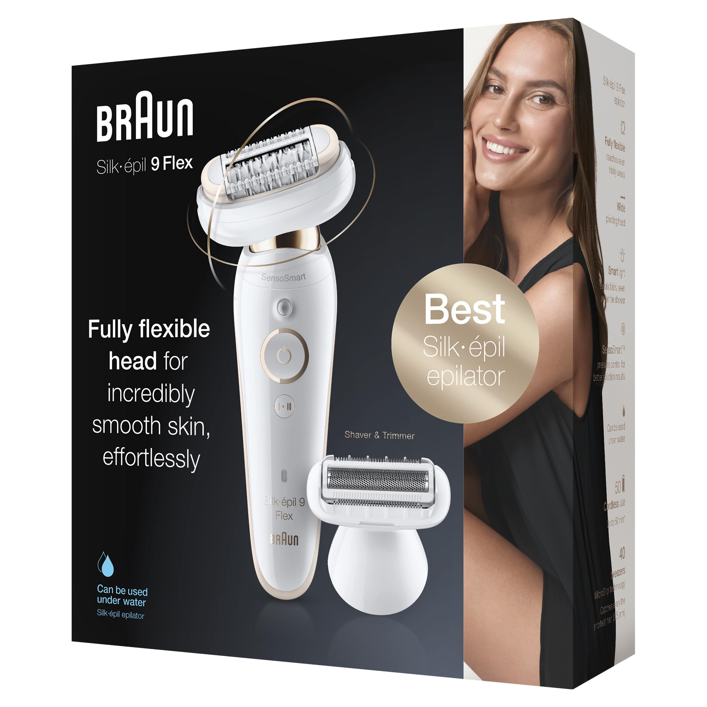 Braun Silk-épil 9 Flex 9002 SensoSmart Epilatör / Epilasyon - Thumbnail