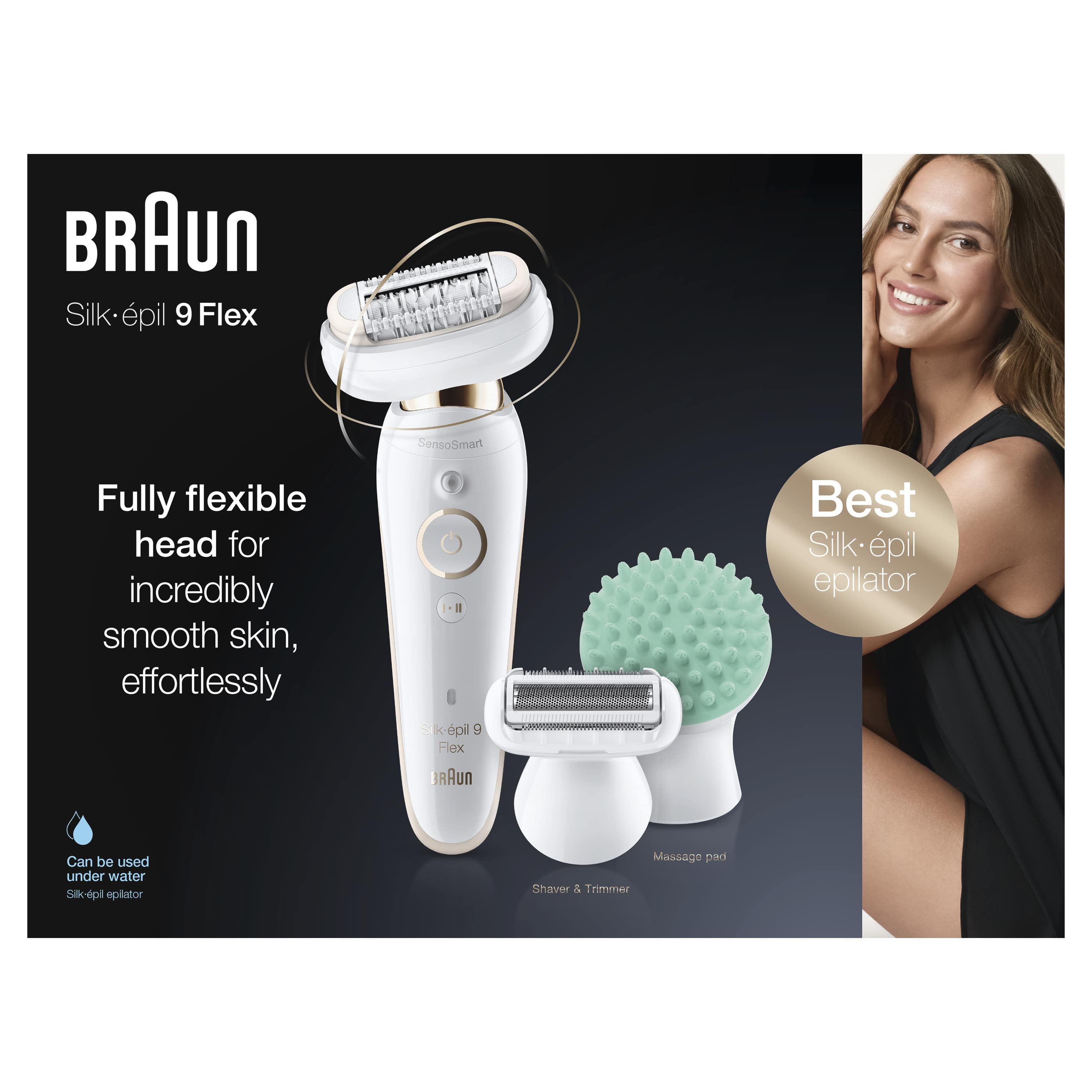 Braun Silk-épil 9 Flex 9020 SensoSmart Epilatör / Epilasyon - Thumbnail