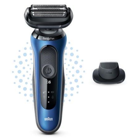 Braun - Braun Yeni Seri 6 B1200s Kablosuz Tıraş Makinesi, AutoSense, SensoFlex, EasyClick, Islak & Kuru