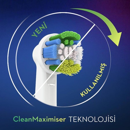 Oral-B Clean Maximiser Precision Clean 2'li Diş Fırçası Yedek Başlığı EB20 - Thumbnail
