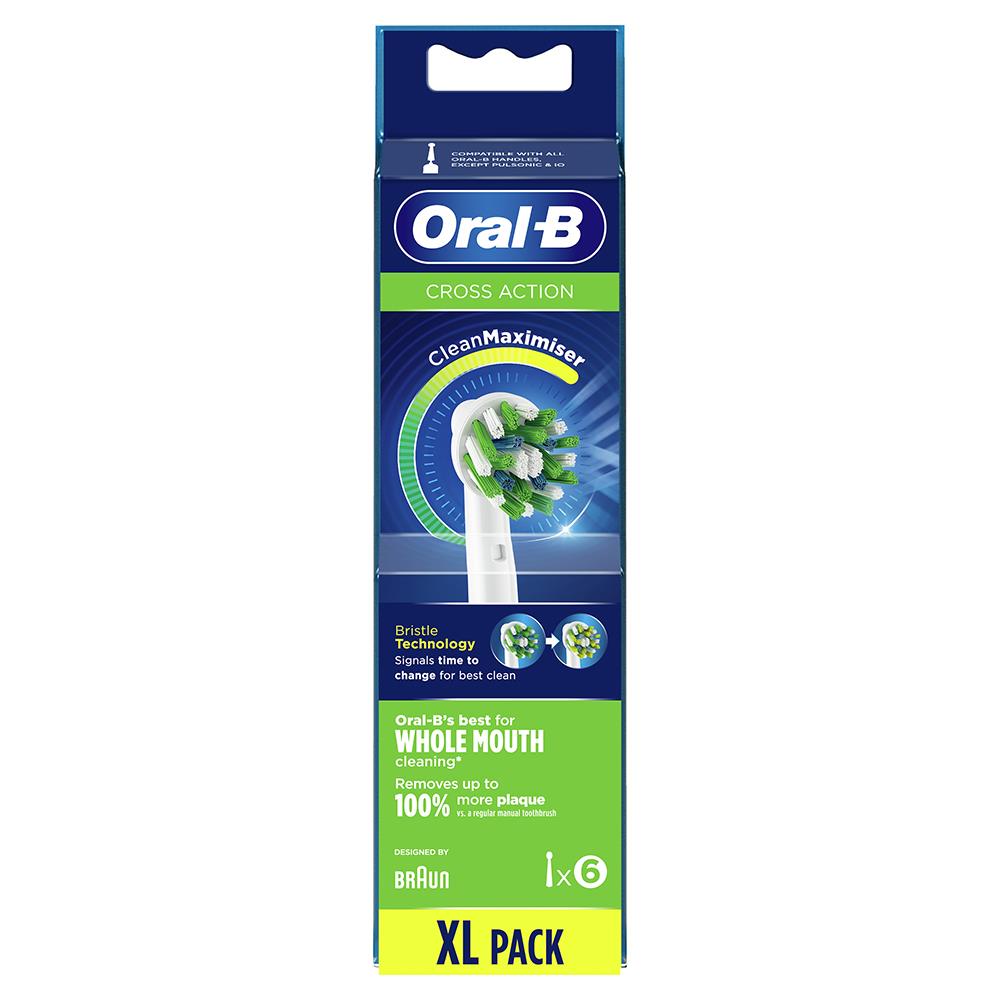 Oral-B Cross Action Clean Maximizer 6’lı Diş Fırçası Yedek Başlığı EB50