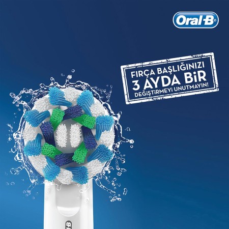 Oral-B Cross Action Clean Maximizer 6’lı Diş Fırçası Yedek Başlığı EB50 - Thumbnail
