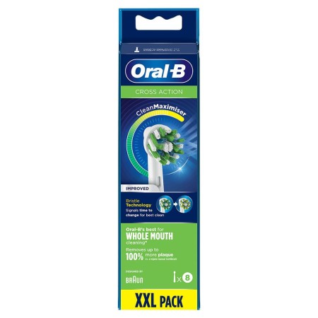 Oral-B Cross Action Clean Maximizer 8’li Diş Fırçası Yedek Başlığı EB20 - Thumbnail