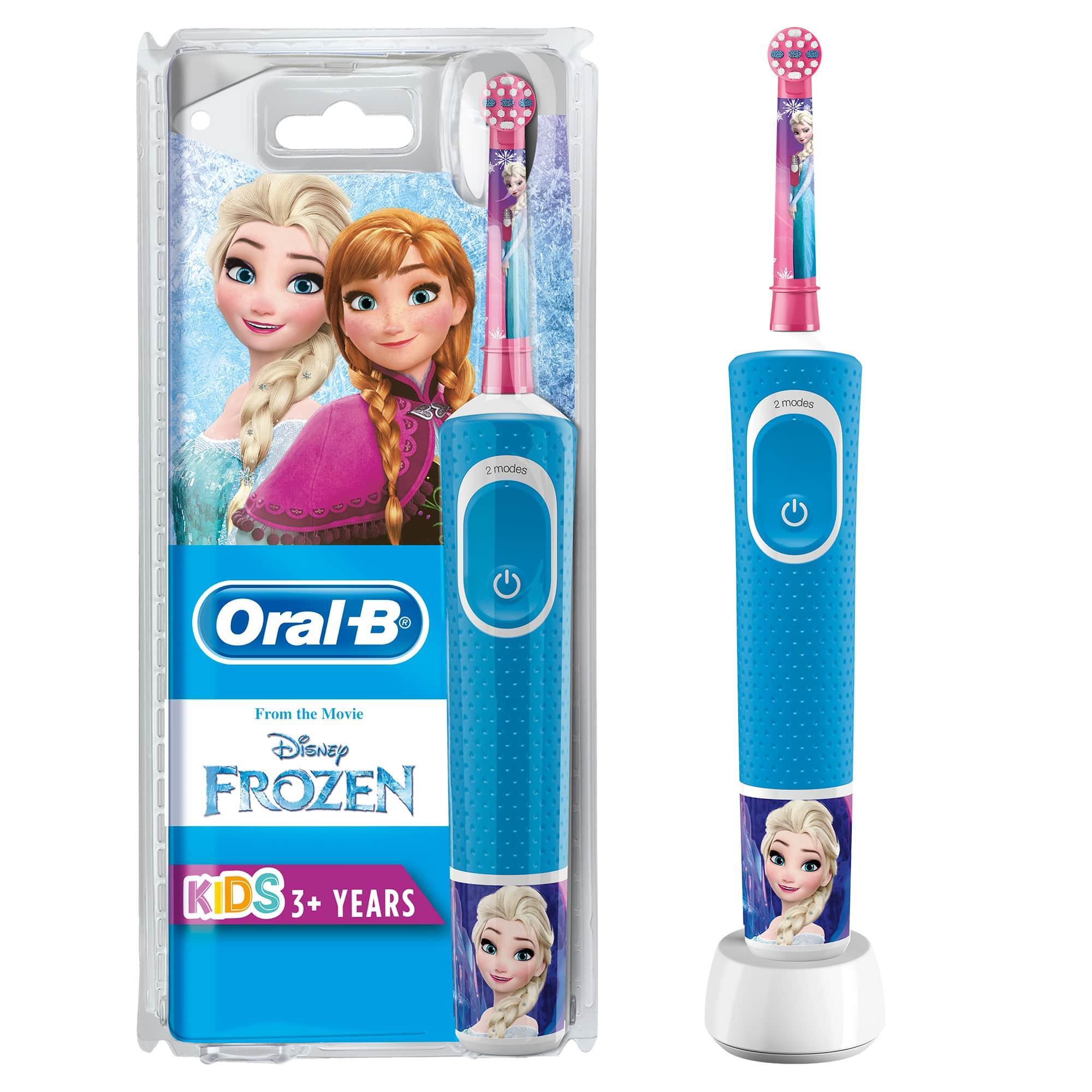 Oral-B - Oral-B D100 Vitality Frozen Özel Seri Çocuklar İçin Şarj Edilebilir Diş Fırçası
