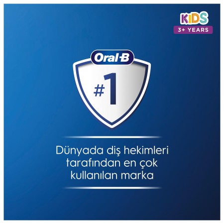 Oral-B D100 Vitality Lightyear Özel Seri Çocuklar İçin Ekstra Yumuşak Şarj Edilebilir Diş Fırçası + Seyahat Kabı  - 8