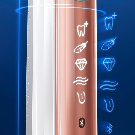Oral-B Genius X AI Luxury Rose Gold Şarj Edilebilir Diş Fırçası + Seyahat Kabı - Thumbnail