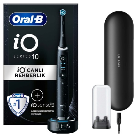 Oral-B - Oral-B iO 10 Şarjlı Diş Fırçası - Kozmik Siyah