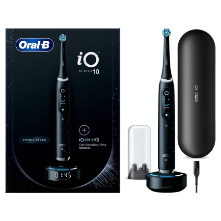 Oral-B iO 10 Şarjlı Diş Fırçası - Kozmik Siyah - Thumbnail