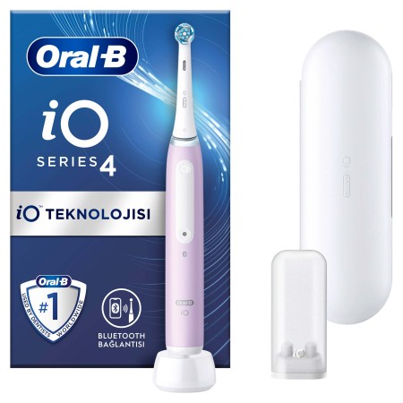 Oral-B iO 4 Şarjlı Diş Fırçası - Eflatun - Thumbnail