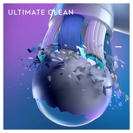 Oral-B iO Ultimate Clean Beyaz Diş Fırçası Yedek Başlığı 2 Adet - Thumbnail