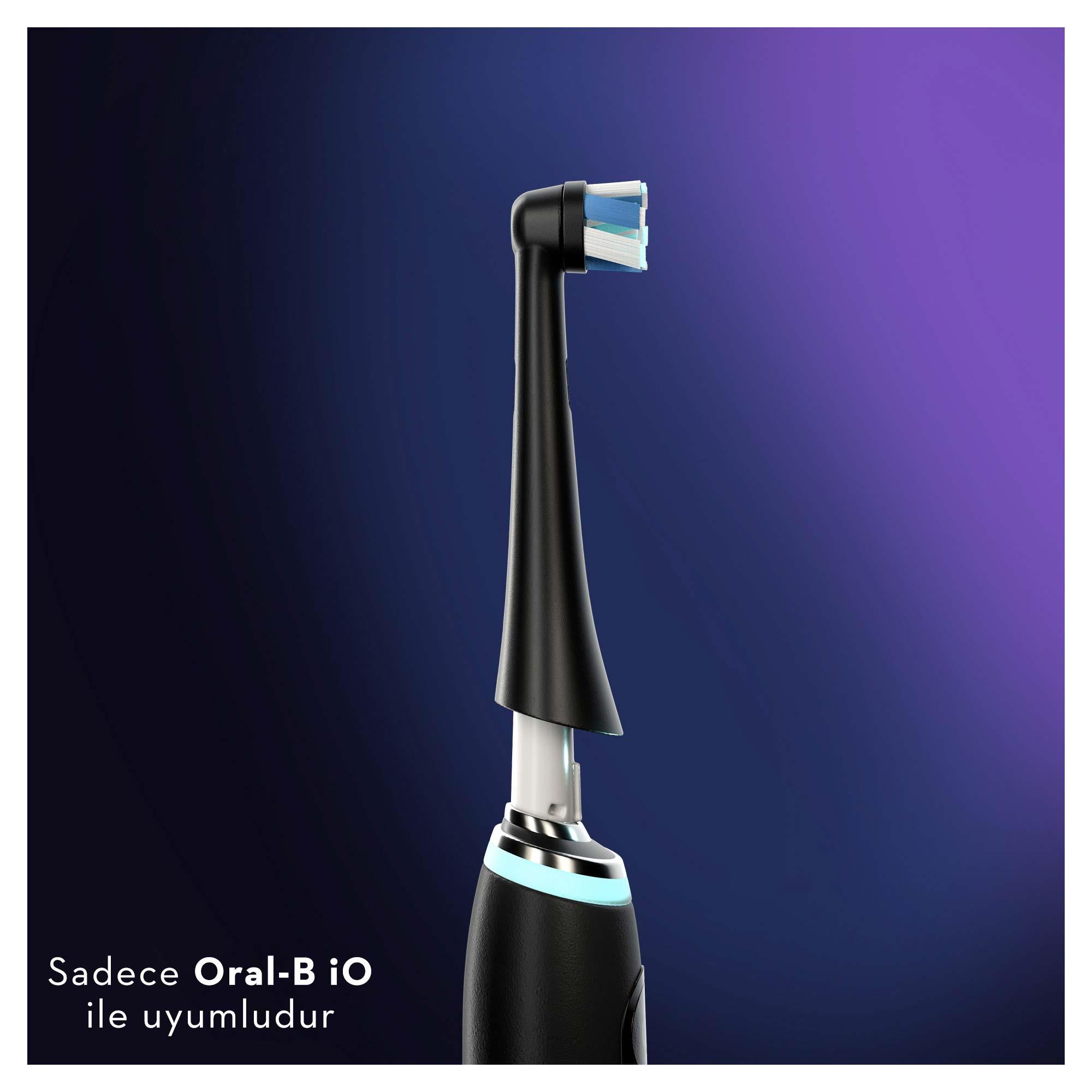 Oral-B iO Ultimate Clean Siyah Diş Fırçası Yedek Başlığı 8 Adet