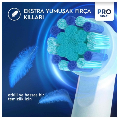 Oral-B Pro Kids Spiderman Şarjlı Diş Fırçası Yedek Başlığı 2 Adet - Thumbnail
