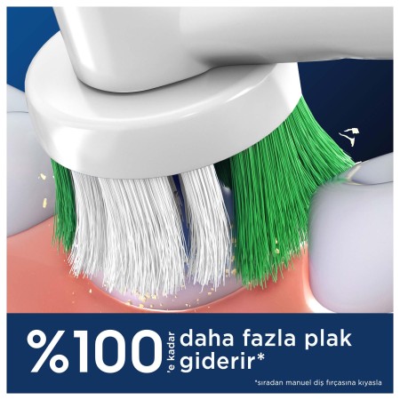 Oral-B Pro Precision Clean X-Filament Şarjlı Diş Fırçası Yedek Başlığı 4 Adet - Thumbnail