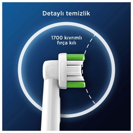 Oral-B Pro Precision Clean X-Filament Şarjlı Diş Fırçası Yedek Başlığı 4 Adet - Thumbnail