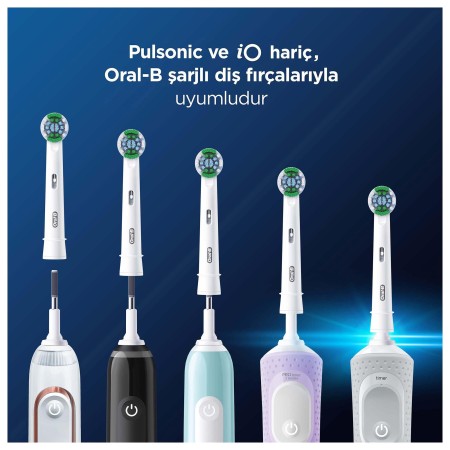 Oral-B Pro Precision Clean X-Filament Şarjlı Diş Fırçası Yedek Başlığı 4 Adet - Thumbnail