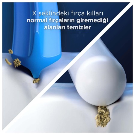 Oral-B Pro Precision Clean X-Filament Şarjlı Diş Fırçası Yedek Başlığı 4 Adet - Thumbnail