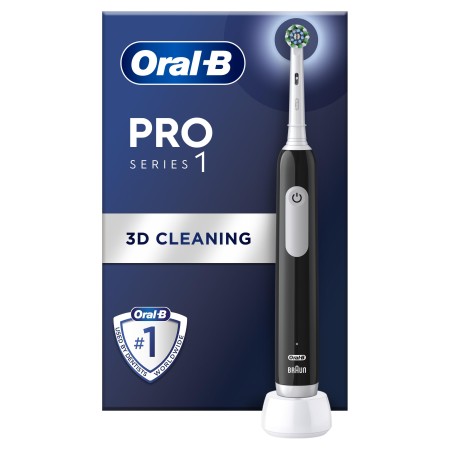 Oral-B Pro Series 1 Şarjlı Diş Fırçası - Siyah - Thumbnail