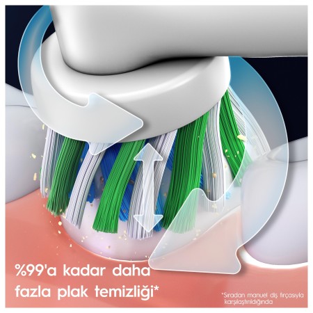 Oral-B Pro Series 1 Şarjlı Diş Fırçası - Siyah - Thumbnail