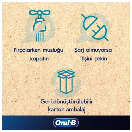 Oral-B Pro Series 1 Şarjlı Diş Fırçası - Siyah - Thumbnail