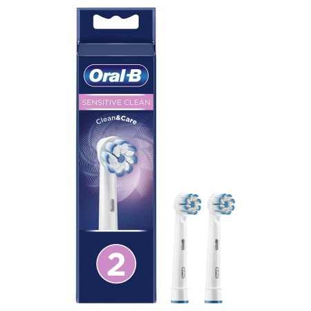 Oral-B - Oral-B Sensitive Clean 2'li Diş Fırçası Yedek Başlığı EB60