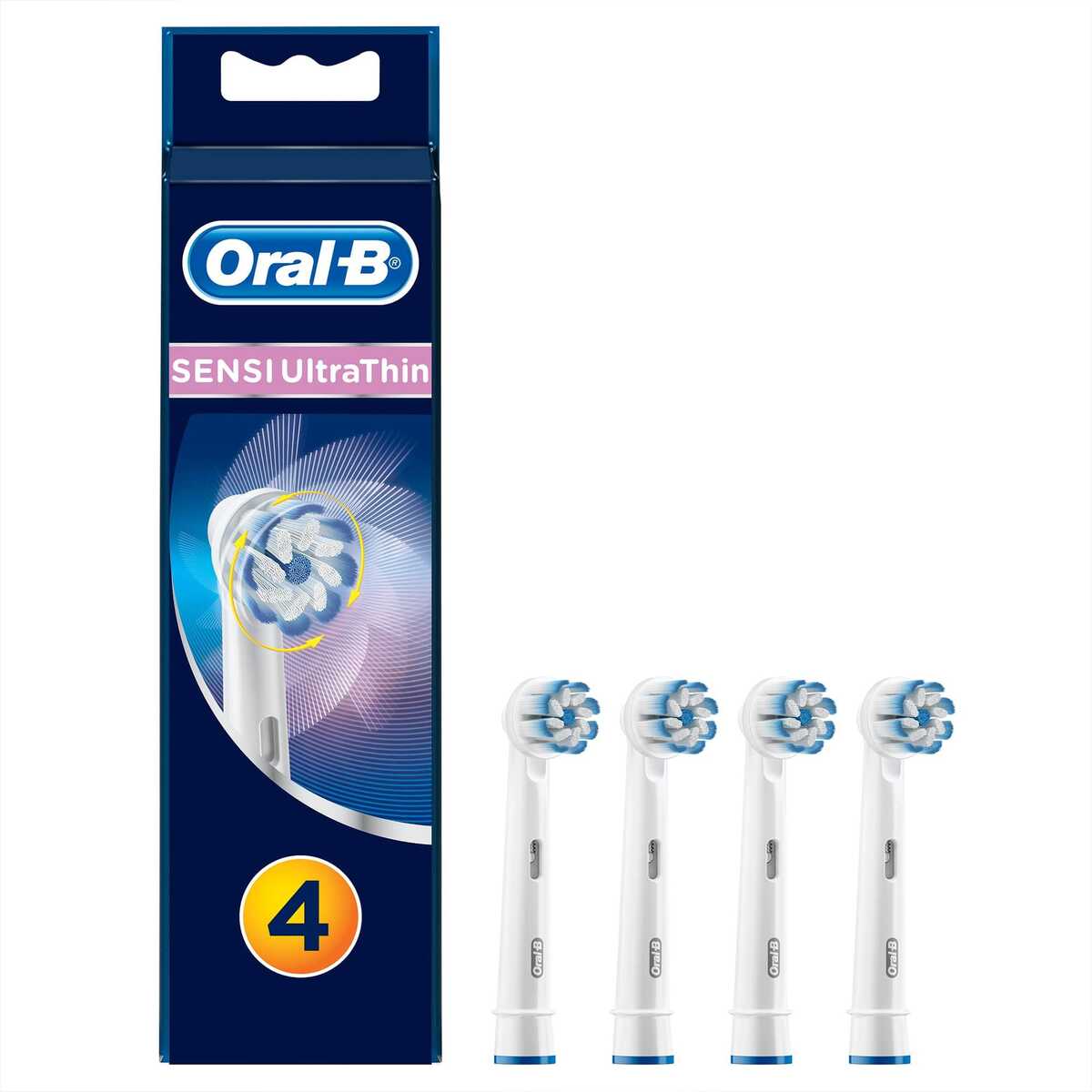 Oral-B Sensitive Ultra Thin 4'lü Diş Fırçası Yedek Başlığı EB60