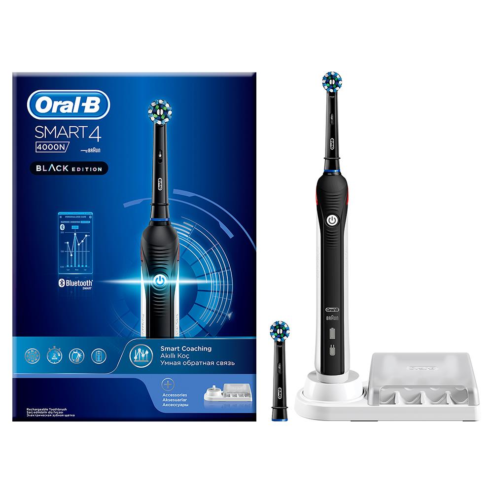 Oral-B Smart 4000 Şarj Edilebilir Diş Fırçası - Siyah